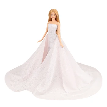 Moda Handmade Jucarii Copii Mini Nunta Petrecere Haine Rochie Papusa Tinuta Accesorii Pentru Barbie DIY Jucarii Cadou de Crăciun