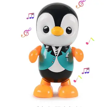 Muzică, Dans De Pinguin Electric Robot De Jucărie Puzzle Educativ Papusa Pentru Fete Baieti Copii Mici Copii Sprijinul Dropshipping En-Gros