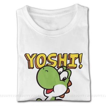 Mâneci Scurte O De Gât Bumbac Natural Cartooon Yoshi Tricou Big Kid Prietenul S Tee-Shirt