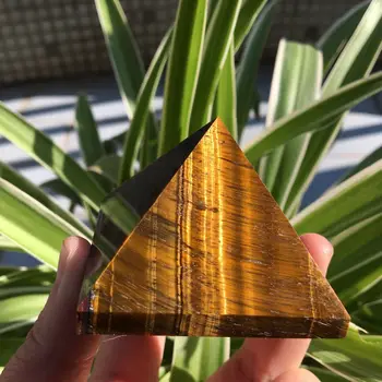 Naturale de Ochi de Tigru Piramida de Cristal Lustruit Vindecare Piramida reiki minerale, Cristale de Cuarț Piatră de Vânzare