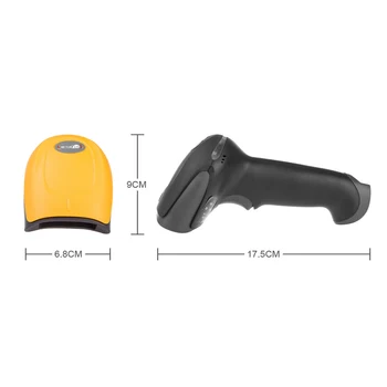 NETUM Handheld Wireless Laser Scanner de coduri de Bare de Scanare Cod de Bare Cititor Cu Mini USB Receiver Pentru Inventar