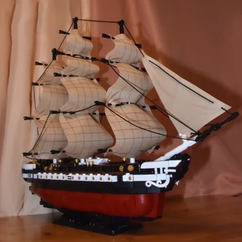 Noi 1118Pcs Nava Bloc City, Technic Model de Barca Creative DIY Asambla Cărămidă Clasică Jucarii Pentru Copii Cadou de Crăciun