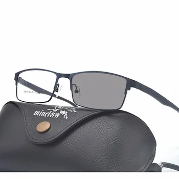 Noi Multifocală Progresivă ochelari de Tranziție ochelari de Soare Fotocromatică Ochelari de Citit Bărbați Puncte pentru Cititor în Apropiere de Far vedere FML
