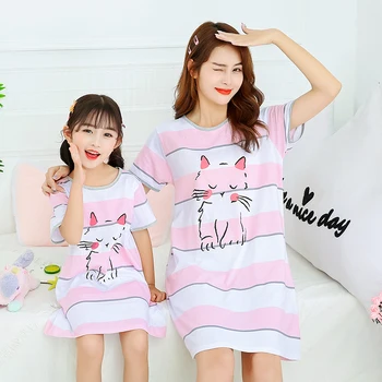 Noua Moda Fată cămașă de noapte de Vară pentru Copii Pijamale Desene animate Totoro Unicorn Cămașă de noapte Copii Fete Pijamale Pijamale Sleepshirt