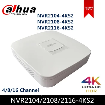 NVR Dahua NVR2104-4KS2 NVR2108-4KS2 4/8 Canal Smart 1U Lite 4K H. 265 Recorder Video de Rețea