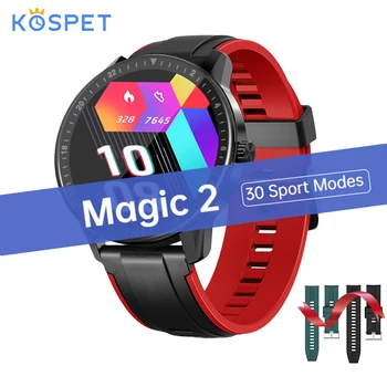 Original Kospet Magic 2, Ceas Inteligent cu 30 de Sport Moduri de Monitor de Ritm Cardiac Impermeabil Bluetooth Sport Smartwatch pentru Android iOS