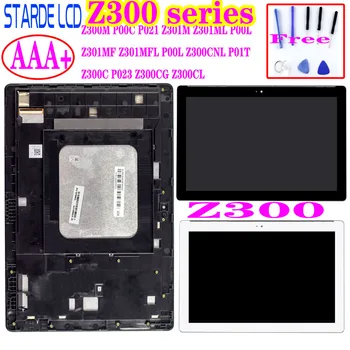 Pentru Asus Zenpad 10 Z300 Z300M P00C Z300CNL P01T Z301ML Z301MFL P00L Z300C P023 Display LCD Touch Screen Digitizer Cadru de Asamblare