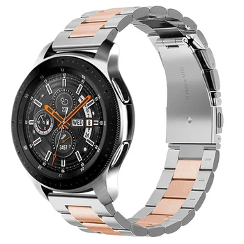 Pentru Galaxy Watch Active Trupe 20mm 22mm Trupa de Metal Curea pentru Samsung Gear S3 Frontieră/Clasic/Galaxy Watch 46mm/Active2 correa