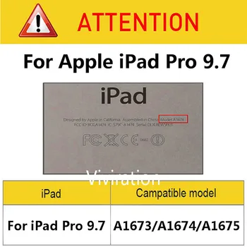 Pentru iPad Pro 9.7 Inch Model:A1673/A1674/A1675 Tablet PC Accesorii Flexibile PU Capac din Piele de Lux Rotație de 360 Caz 11.11 Fierbinte