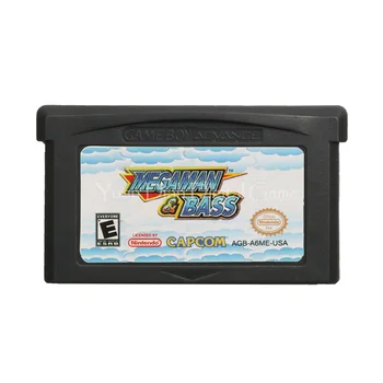 Pentru Nintendo GBA Video Cartuș Joc Consola Card Mega Man & Bass în Limba engleză, Versiunea SUA