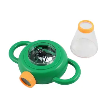 Portabil 3X 2-Way Bug-Insect Viewer Lupa Copii Copil Jucărie de Învățământ Cadou 40JA