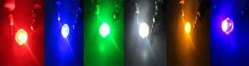 Putere mare LED-uri Chip 12W plin de culoare RGBWYV margele lampa verde Roșu albastru alb galben mov șase într-o singură lampă cu LED-uri margele lumini de scena