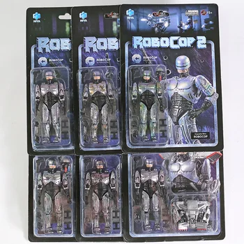 Salut Jucării RoboCop cu Jetpack Luptă Deteriorat Scara 1/18 PVC figurina de Colectie Jucarii Model