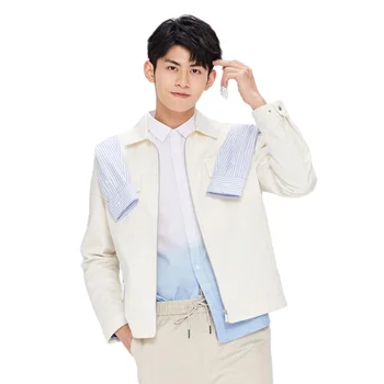 SEMIR Salopeta jacheta barbati 2020 toamna anului nou stil Hong Kong multi-buzunar de sacou coreean tendință sacou casual pentru om