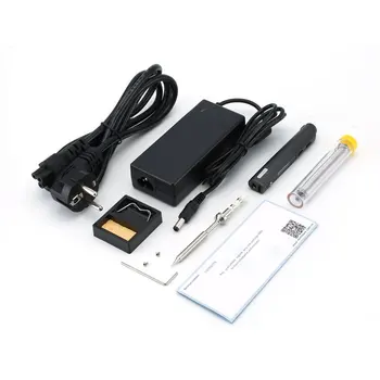 TS100 65W Electrica Mini Kit de Lipit Digitale de Afișare OLED Temperatura Reglabila cu Lipire Sta Lipit Wick Set