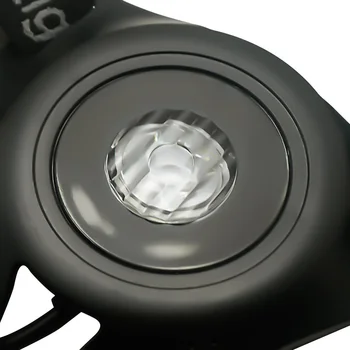USB de Încărcare de Sport în aer liber, care Rulează Lumină de Avertizare cu Led-uri de Noapte de Funcționare Lanterna Lumină Albă Lanterna Far