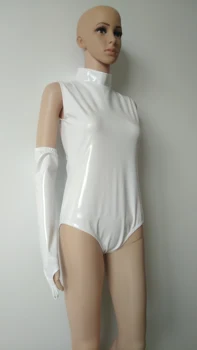Watermonkey Brand de Cosplay, Costume de Halloween PVC din piele albă, o jumătate de pachet de cosplay sexy îmbrăcăminte