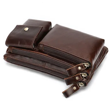 WESTAL portofel barbati din piele ambreiaj pungă de sex masculin pentru bărbați multifunctional bărbați culth sac sac de bani talie pack pentru barbati 8798