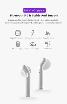 Wireless Bluetooth 5.0 Căști Auriculare Mini In-Ear de Anulare a Zgomotului Căști pentru telefon Mobil Căști Sport