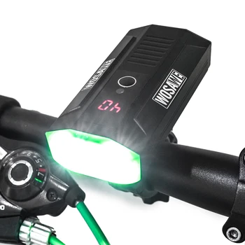 WOSAWE 2 Lampa LED Biciclete Lumina Impermeabil Super-Luminos Faruri USB Reîncărcabilă Față de Bicicletă Flash de lumină Lanterne