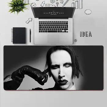 YNDFCNB Marilyn Manson Personalizate, Mousepad Calculator Laptop Anime Mouse-ul Mat Transport Gratuit Mari Mouse Pad Tastaturi Mat