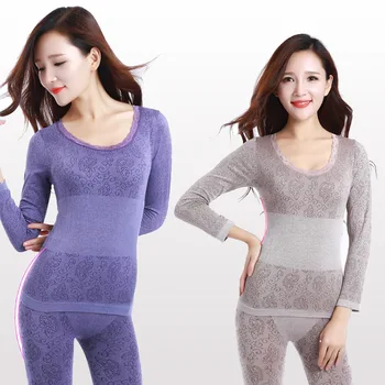 În 2020, Noul Hot-vânzare Casa Modal Sleepwear Talie Subțire fără Sudură de Ingrijire a Frumusetii de Îmbrăcăminte Lenjerie de corp Termică pentru Femei Lung Johns